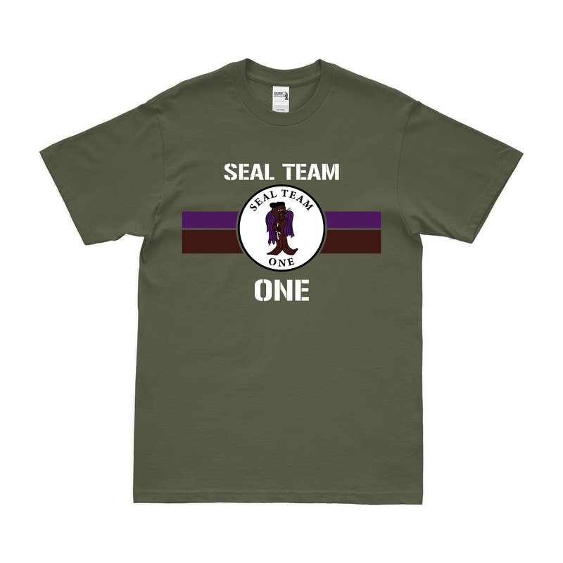 Modern U.S. Navy SEAL Team 1 Emblem T-Shirt