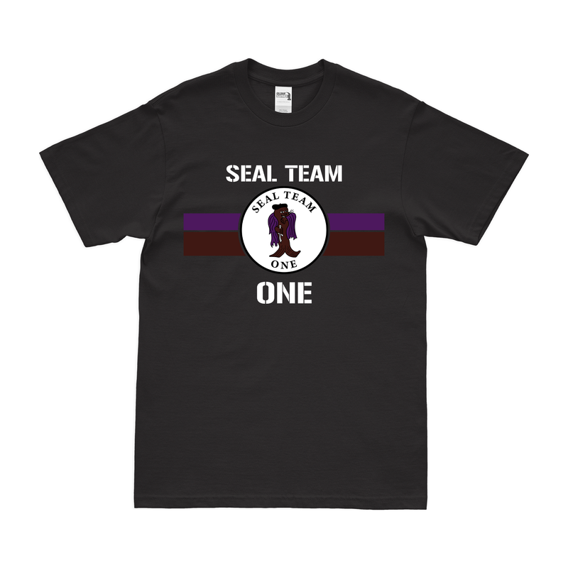 Modern U.S. Navy SEAL Team 1 Emblem T-Shirt