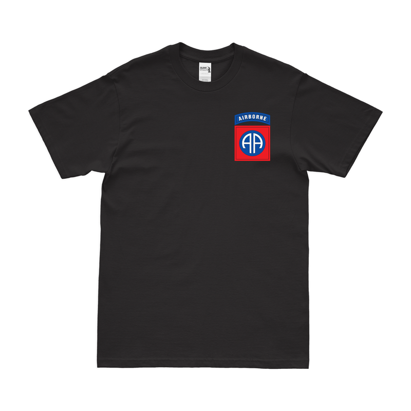 第82空挺師団 左胸SSIエンブレム Tシャツ