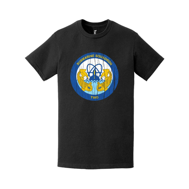 Distressed SUBRON 2 Logo Emblem Crest T-Shirt