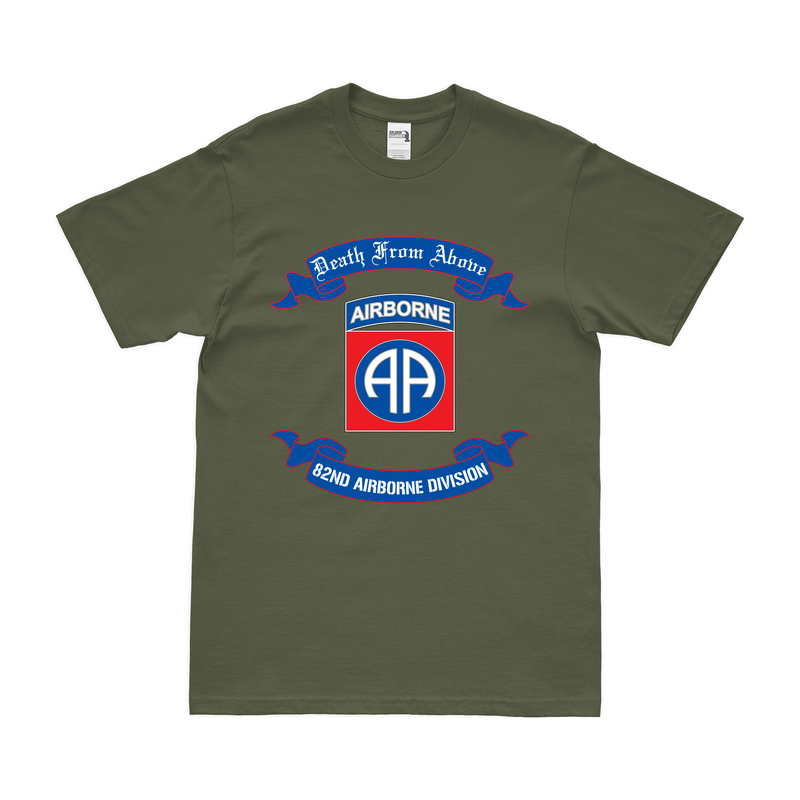 第82空挺師団 レガシーモトスクロールTシャツ