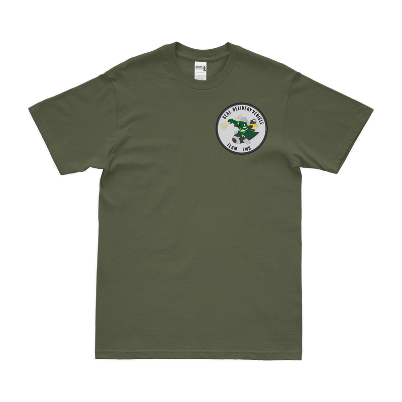 SEAL Delivery Vehicle Team 2 (SDVT-2) Left Chest Emblem T-Shirt