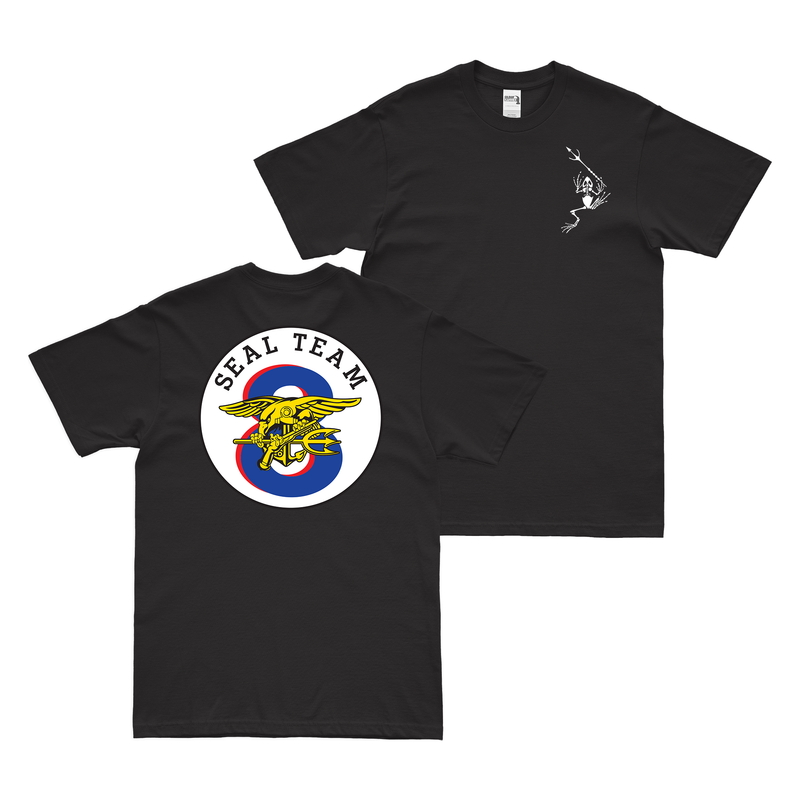Double-Sided U.S. Navy SEAL Team 8 Frogman T-Shirt