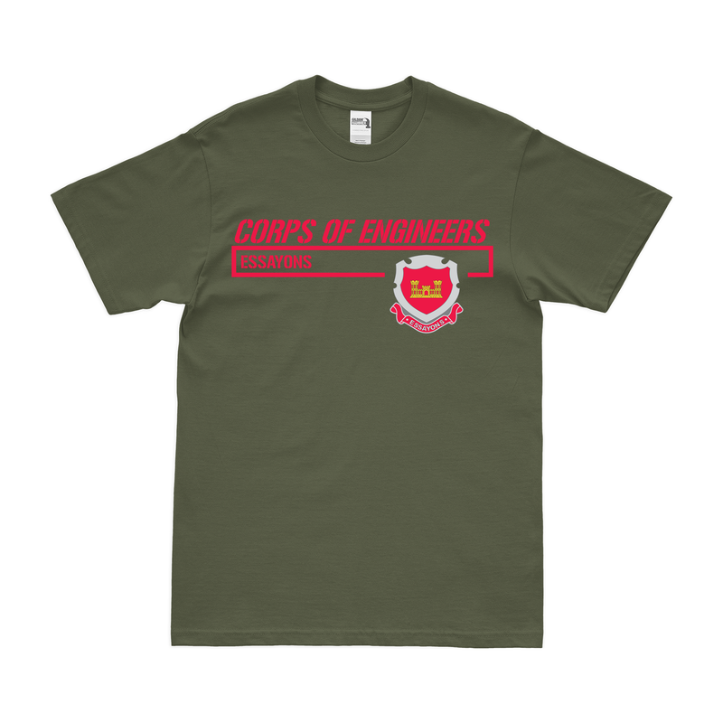 Corps of Engineers Modern Design T-Shirt
