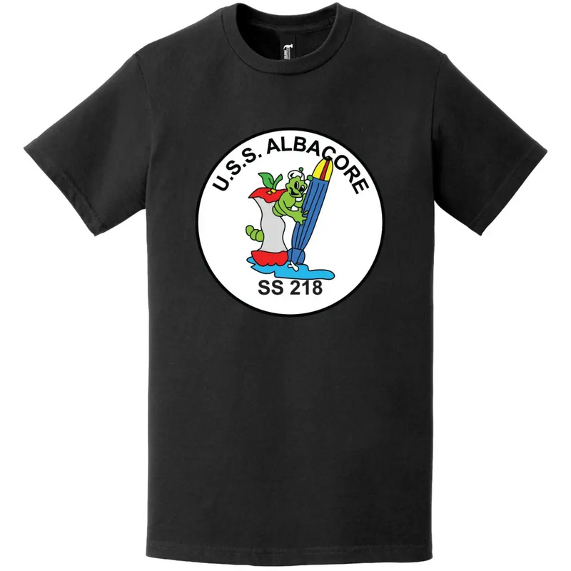 USS Albacore (SS-218) Gato-class Submarine Logo T-Shirt