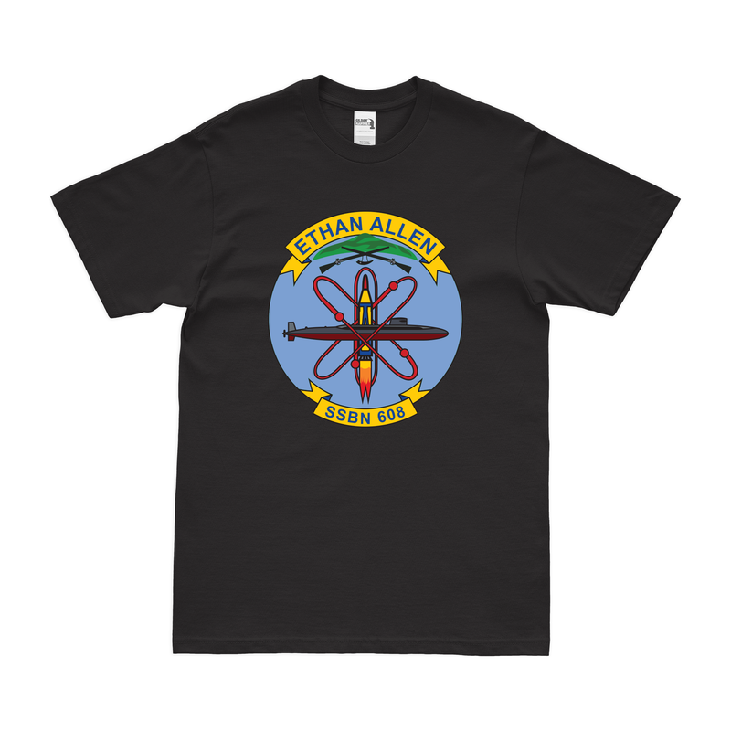USS Ethan Allen (SSBN-608) Ballistic-Missile Submarine T-Shirt