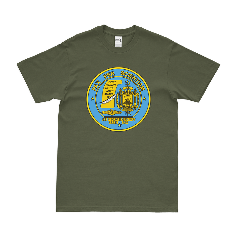 USS George Bancroft (SSBN-643) Ballistic-Missile Submarine T-Shirt