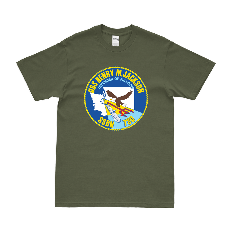 USS Henry M. Jackson (SSBN-730) Ballistic-Missile Submarine T-Shirt