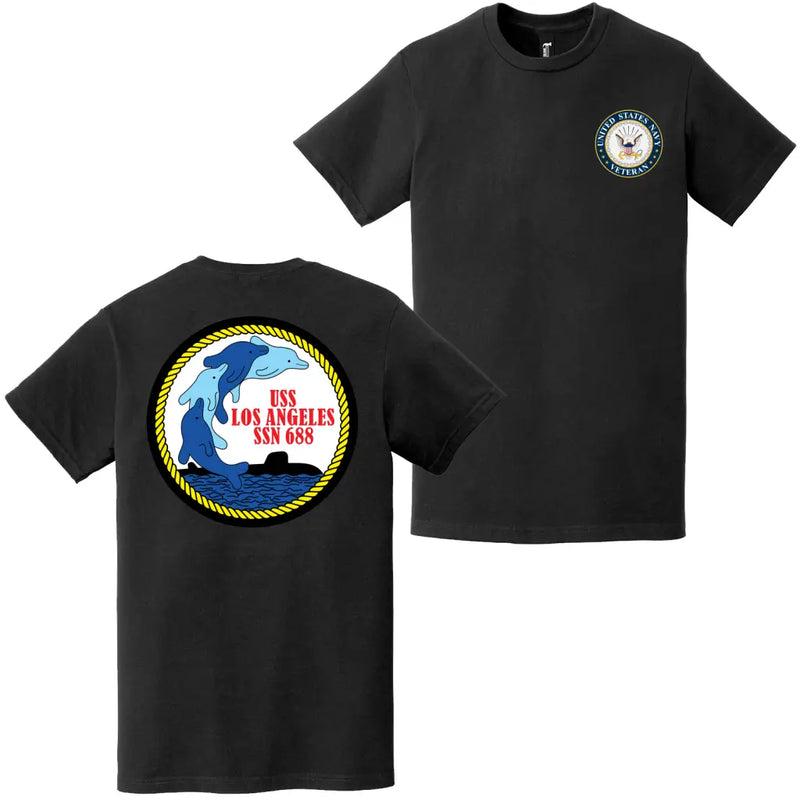 USS Los Angeles (SSN-688) U.S. Navy Veteran T-Shirt