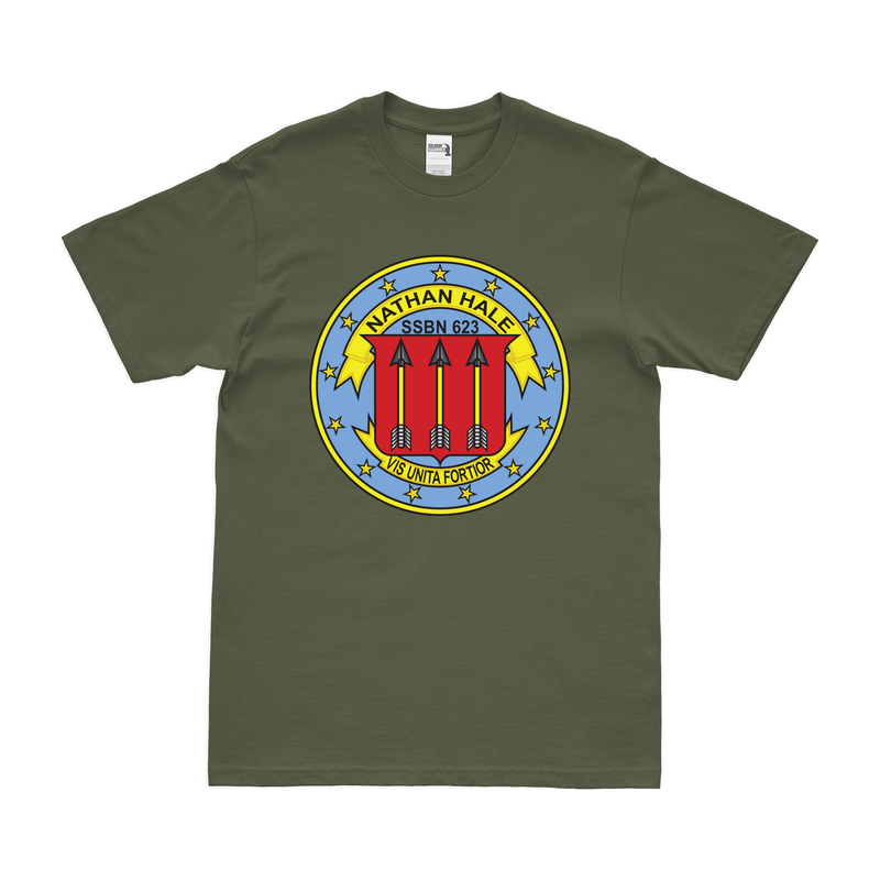 USS Nathan Hale (SSBN-623) Ballistic-Missile Submarine T-Shirt