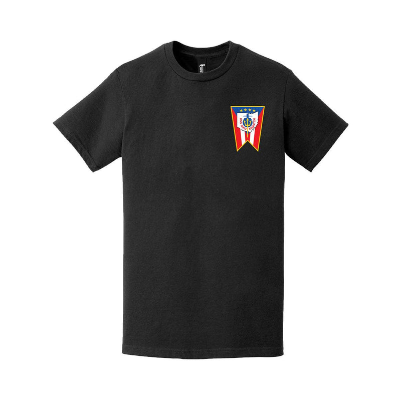 USS Ohio (SSGN-726) Left Chest Crest T-Shirt
