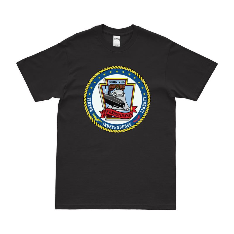 USS Pennsylvania (SSBN-735) Ballistic-Missile Submarine T-Shirt