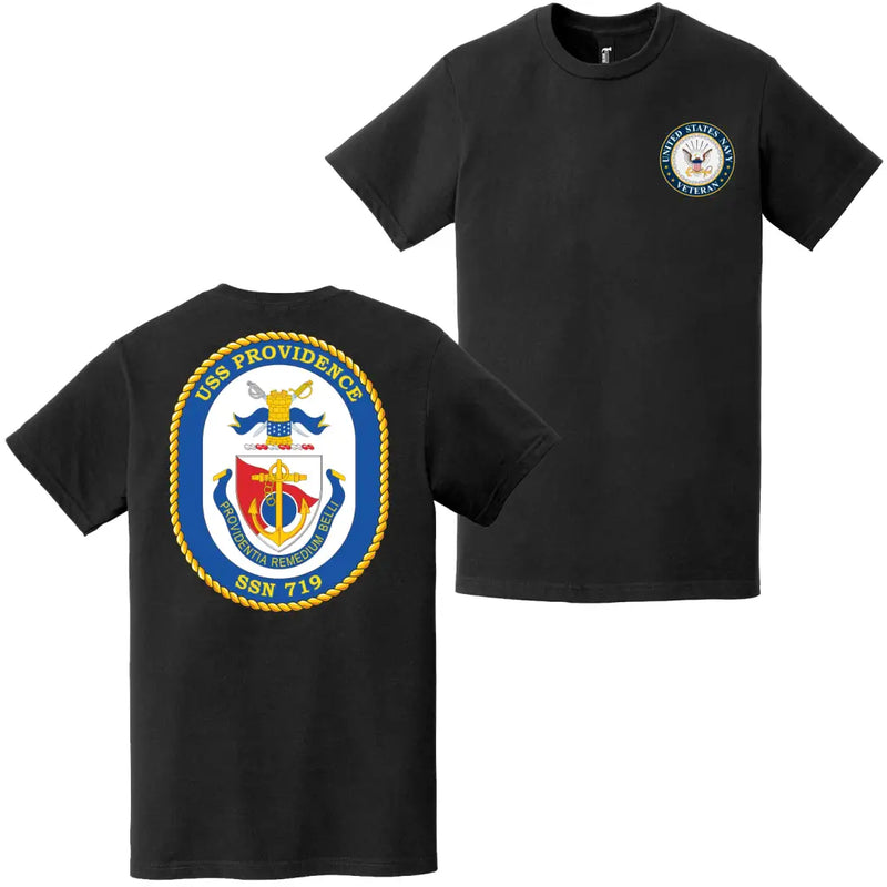 USS Providence (SSN-719) U.S. Navy Veteran T-Shirt