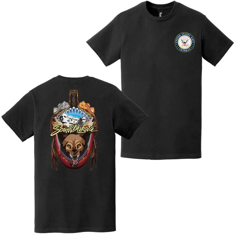 USS South Dakota (SSN-790) U.S. Navy Veteran T-Shirt