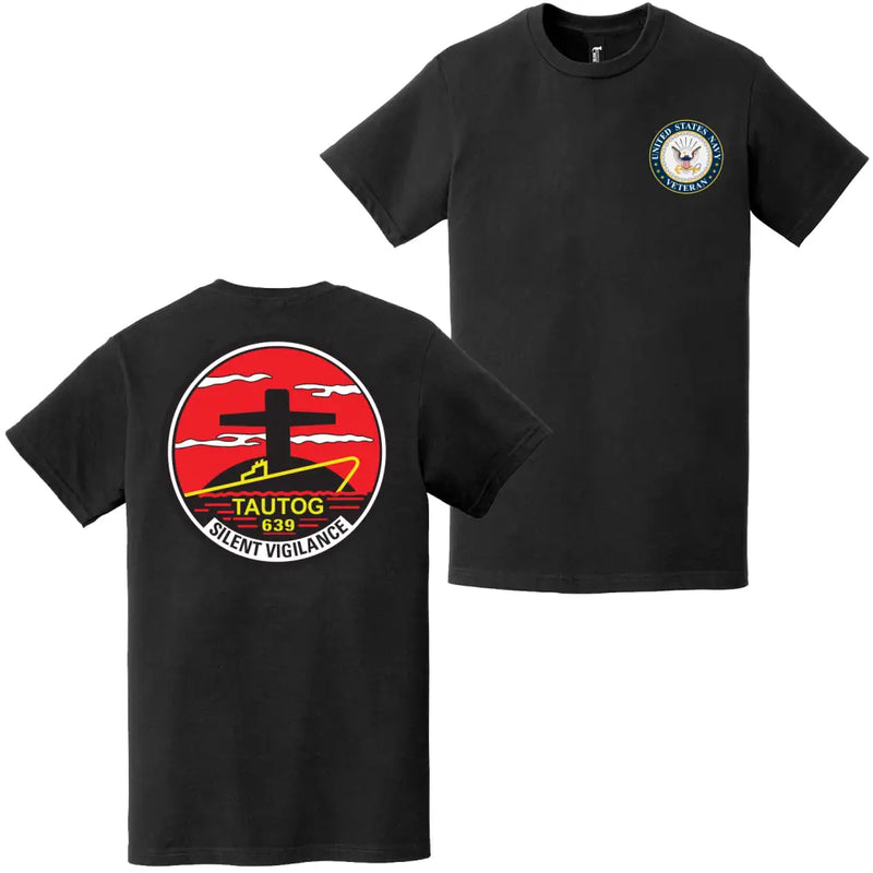 USS Tautog (SSN-639) U.S. Navy Veteran T-Shirt