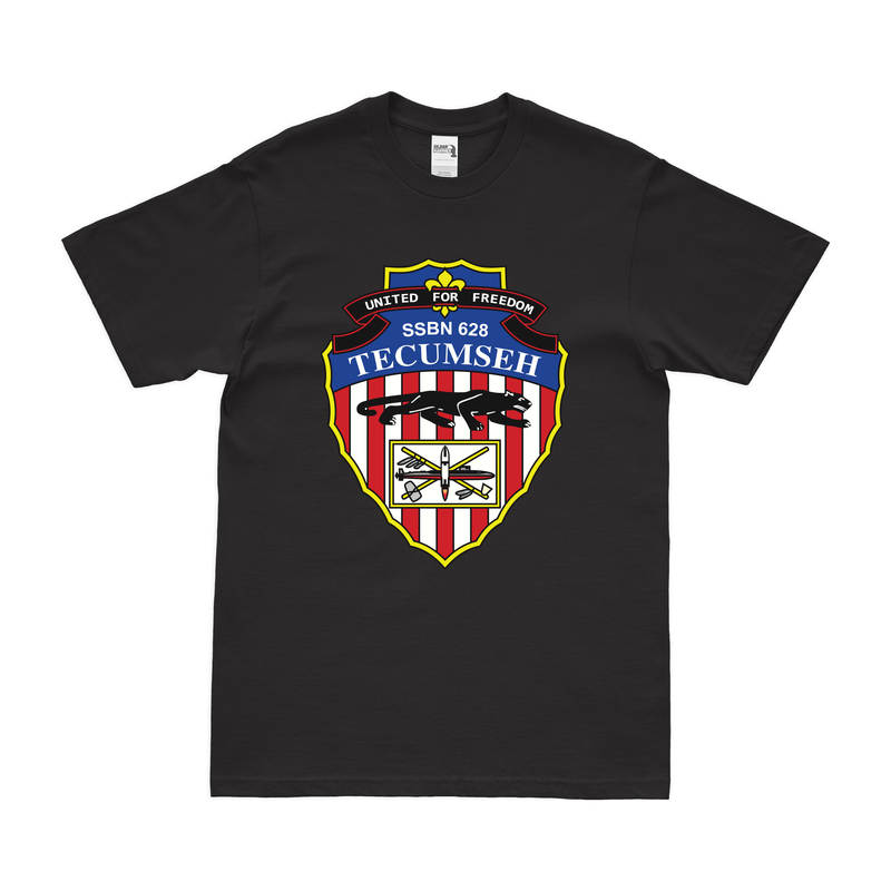USS Tecumseh (SSBN-628) Ballistic-Missile Submarine T-Shirt
