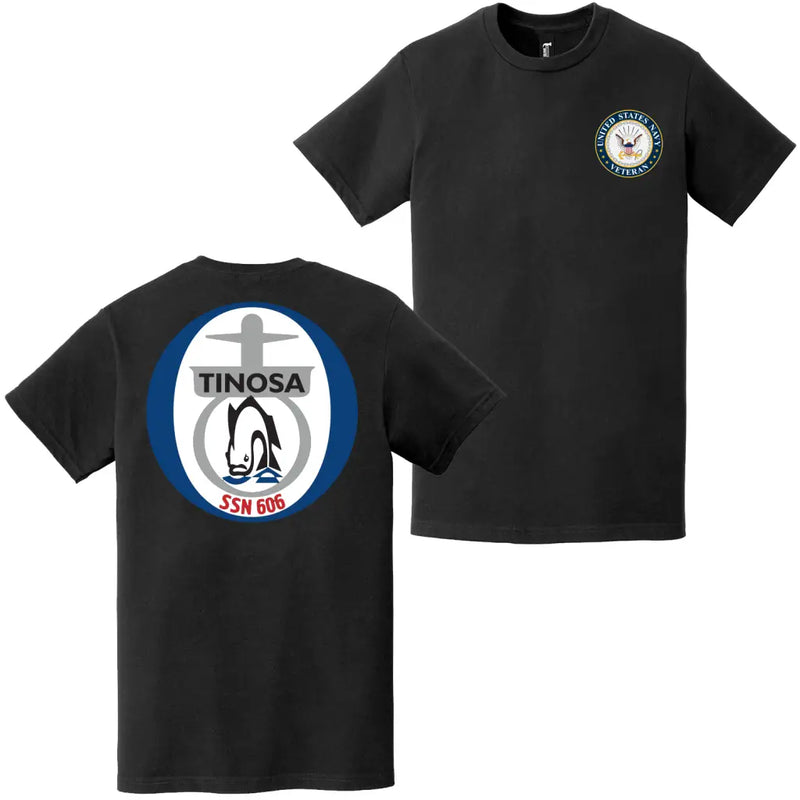 USS Tinosa (SSN-606) U.S. Navy Veteran T-Shirt