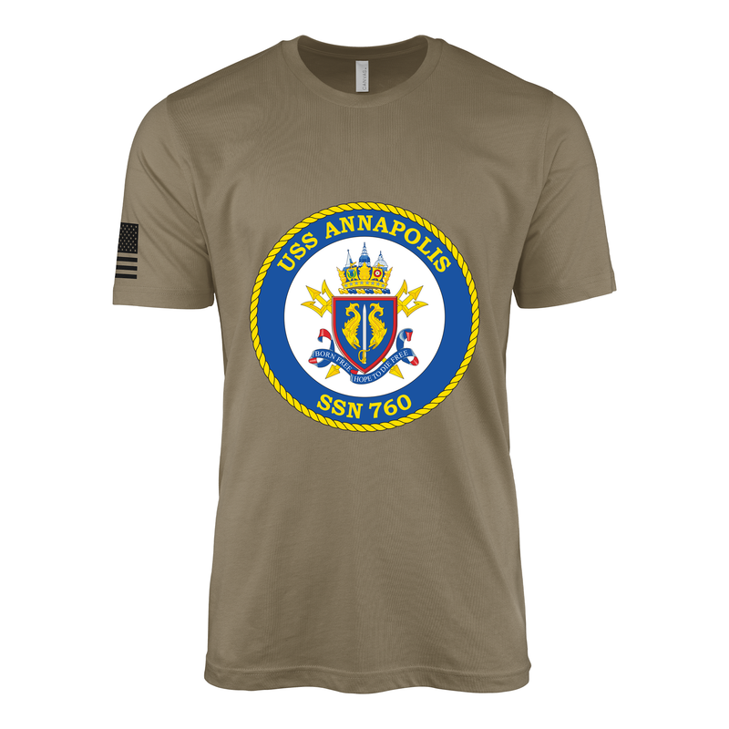 USS Annapolis (SSN-760) Submarine T-Shirt
