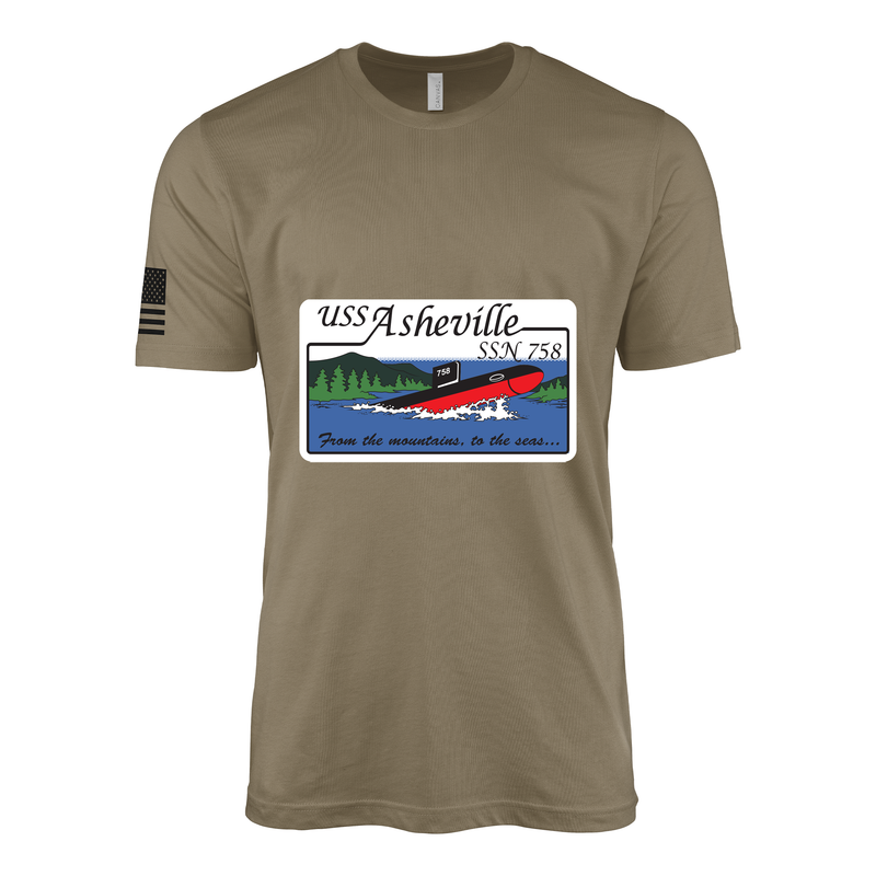 USS Asheville (SSN-758) Submarine T-Shirt