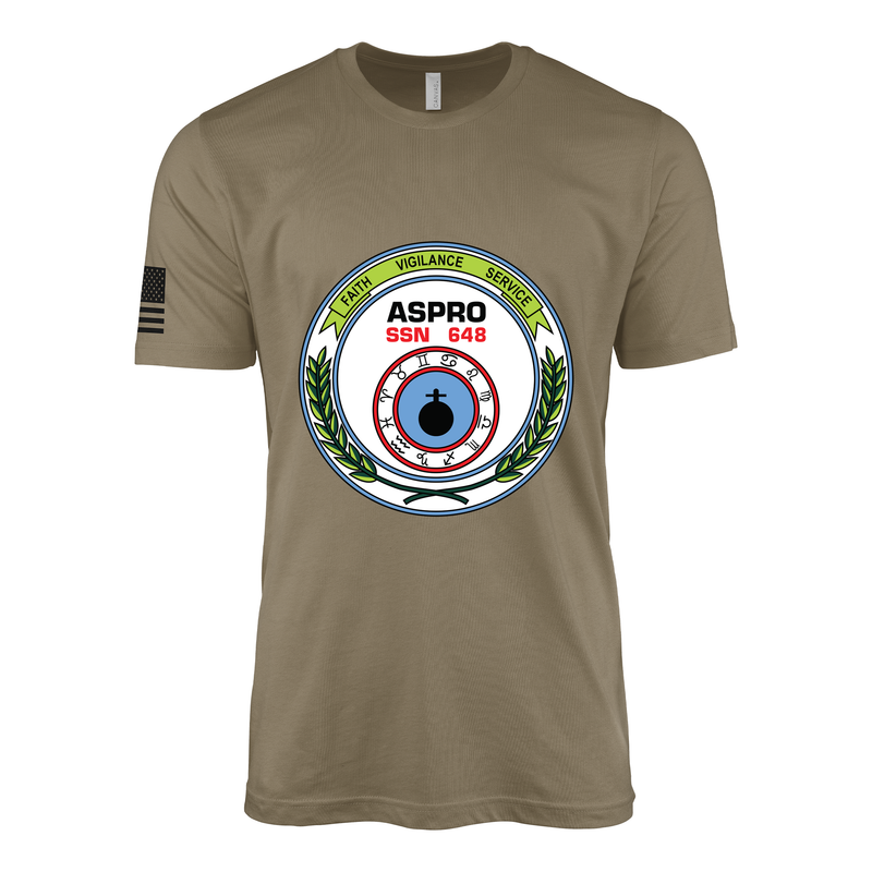 USS Aspro (SSN-648) Submarine T-Shirt