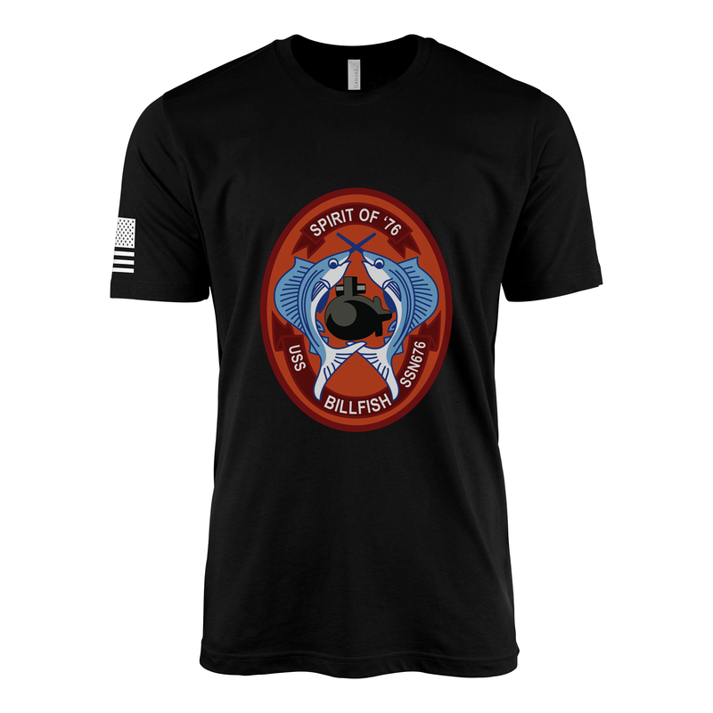 USS Billfish (SSN-676) Submarine T-Shirt