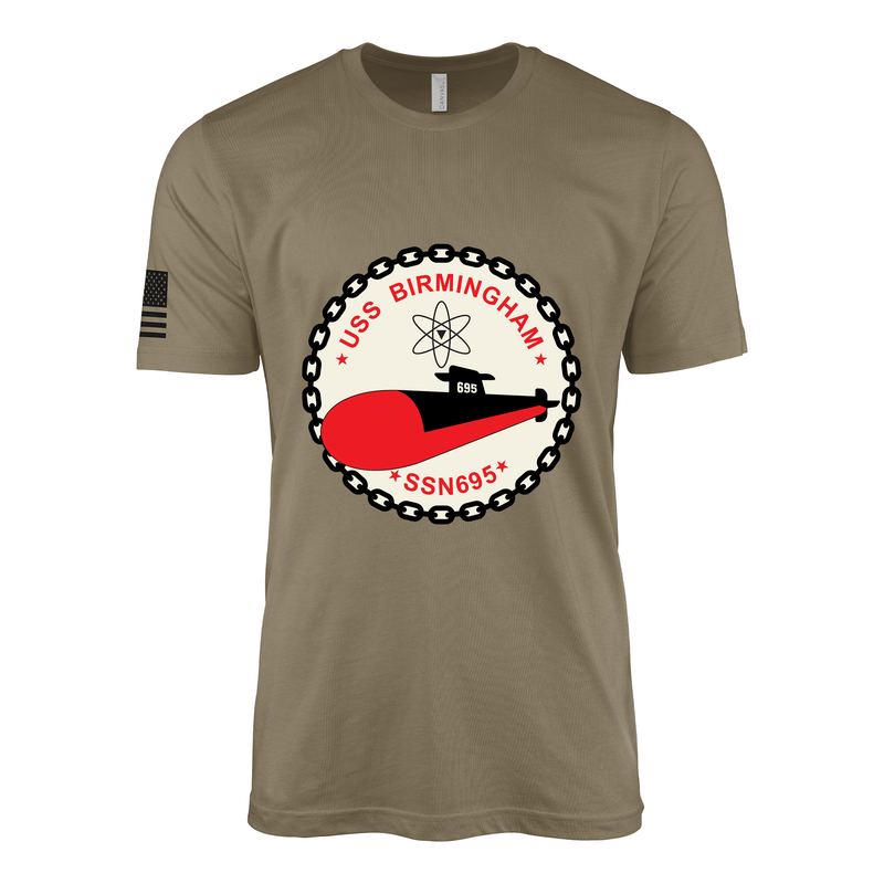 USS Birmingham (SSN-695) Submarine T-Shirt