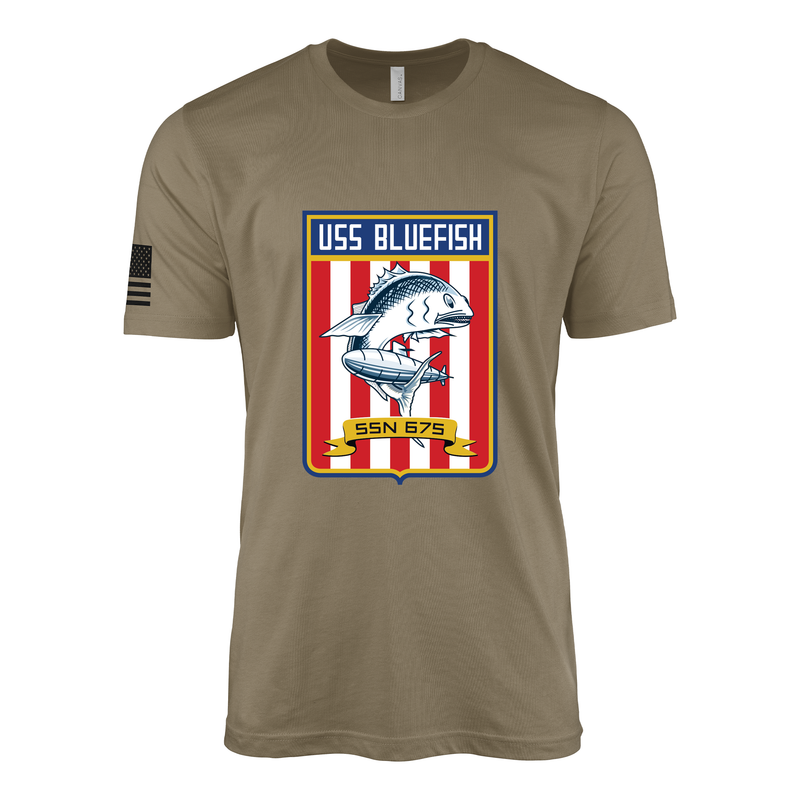 USS Bluefish (SSN-675) Submarine T-Shirt