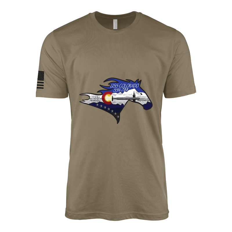 USS Colorado (SSN-788) Submarine T-Shirt