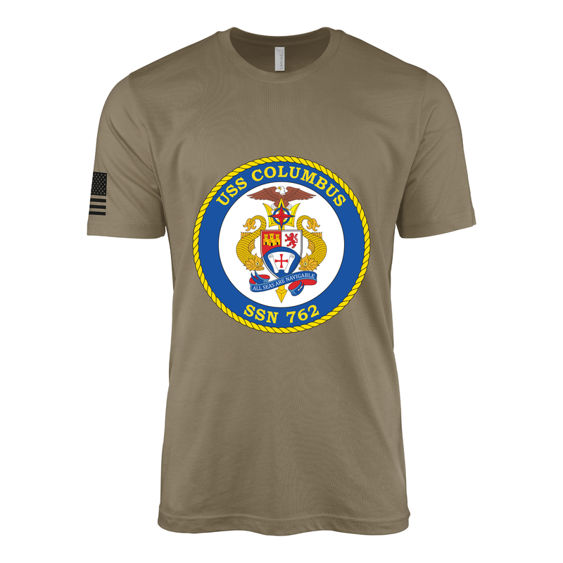 USS Columbus (SSN-762) Submarine T-Shirt