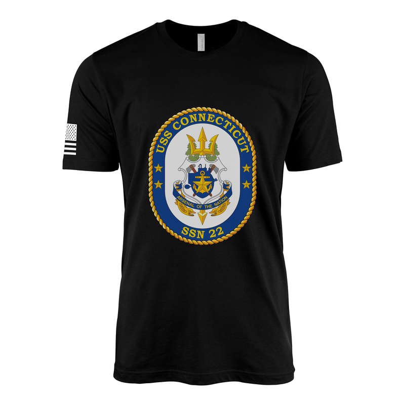 USS Connecticut (SSN-22) Submarine T-Shirt