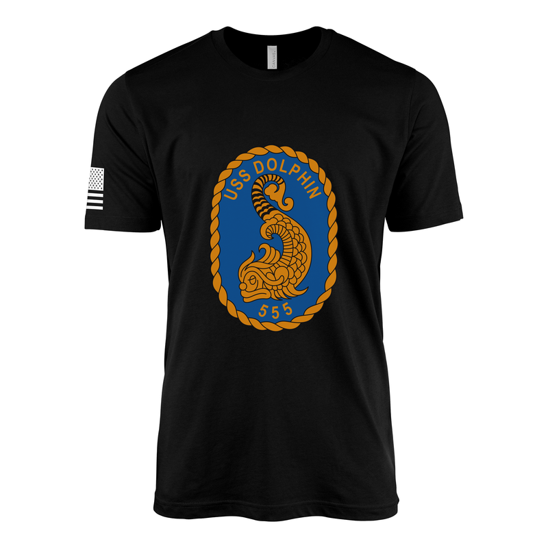 USS Dolphin (AGSS-555) Submarine T-Shirt