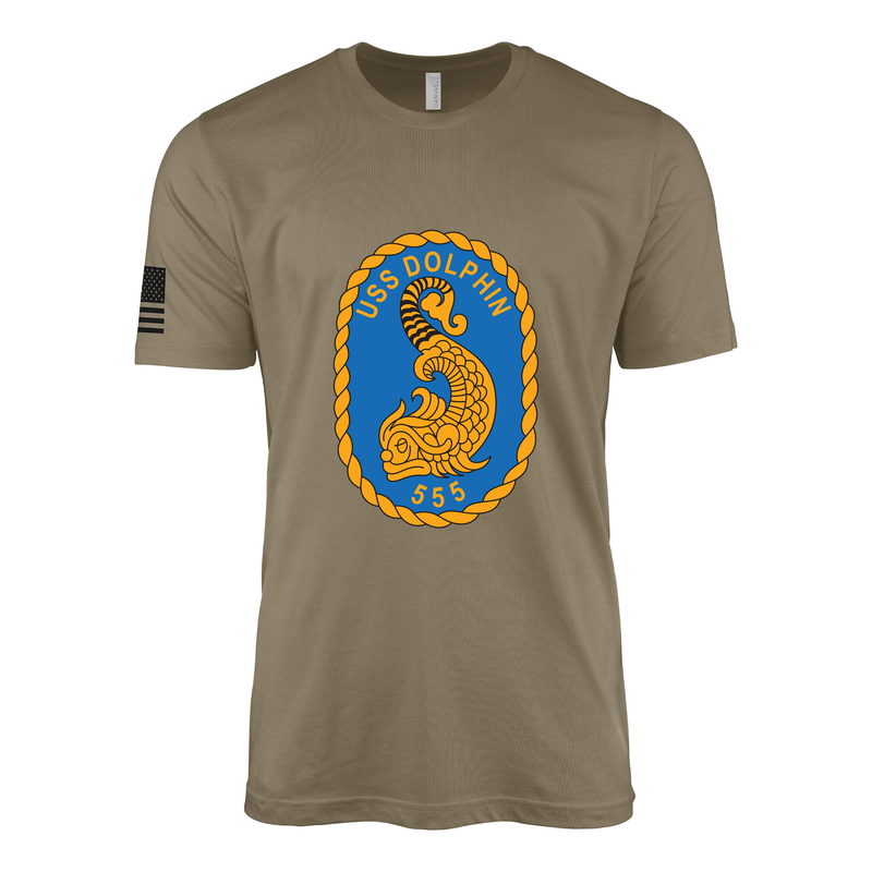 USS Dolphin (AGSS-555) Submarine T-Shirt