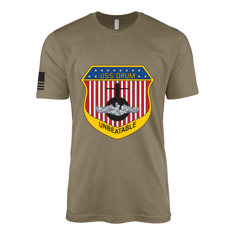 USS Drum (SSN-677) Submarine T-Shirt