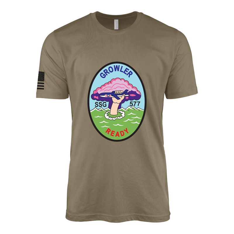 USS Growler (SSN-577) Submarine T-Shirt