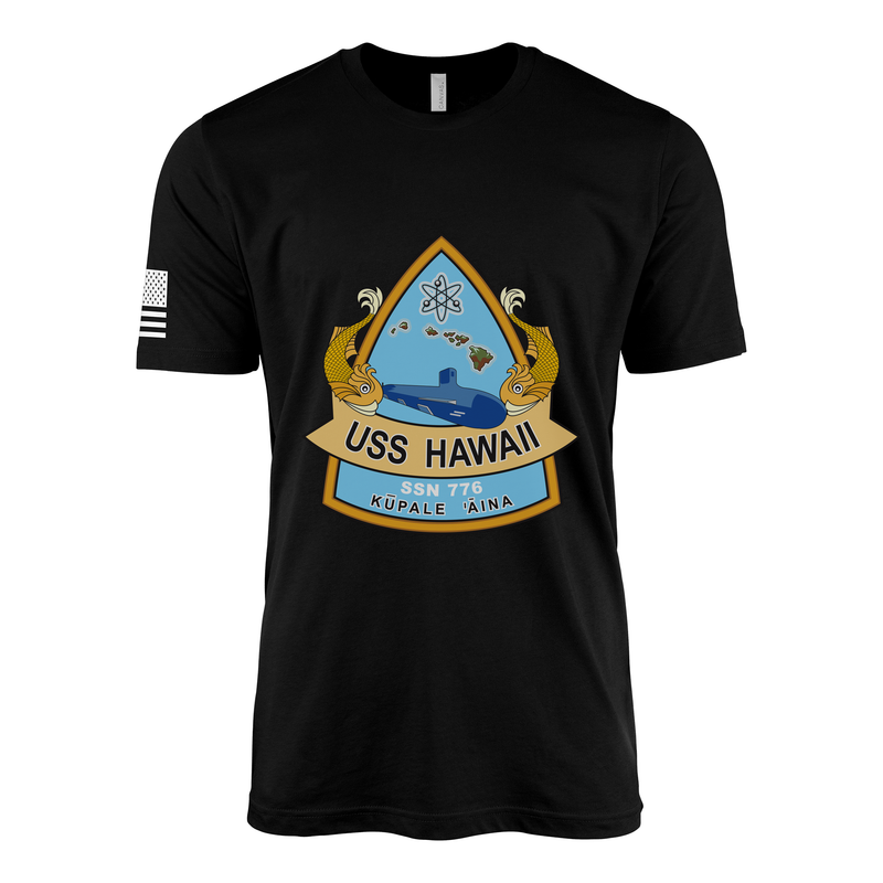 USS Hawaii (SSN-776) Submarine T-Shirt