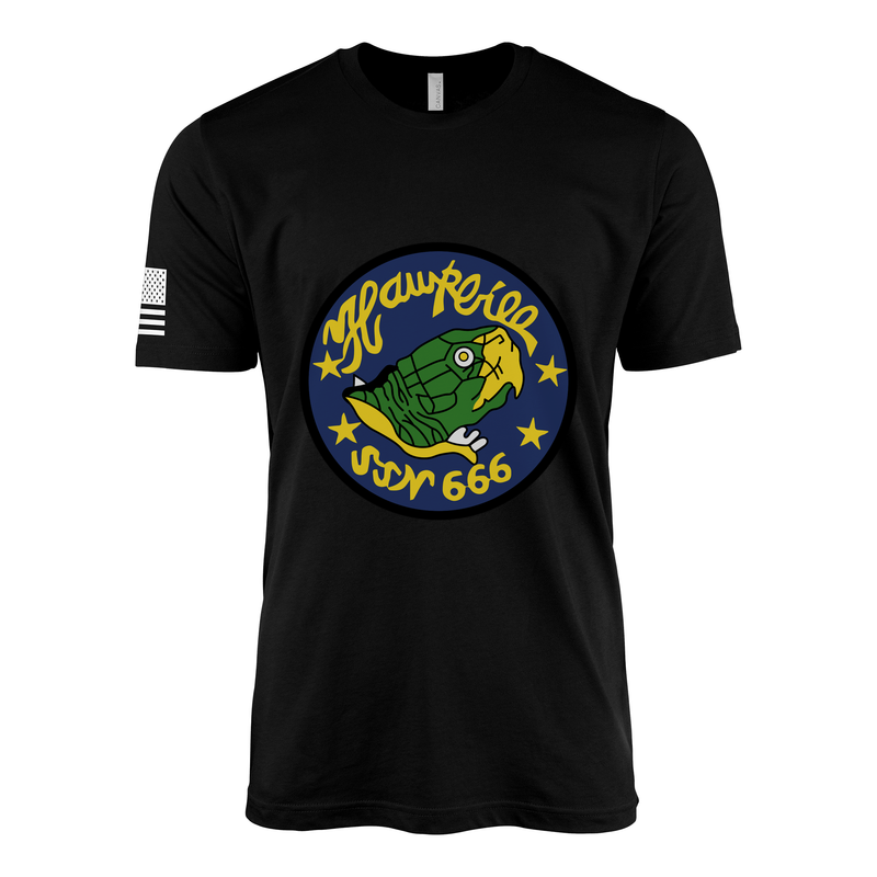 USS Hawkbill (SSN-666) Submarine T-Shirt