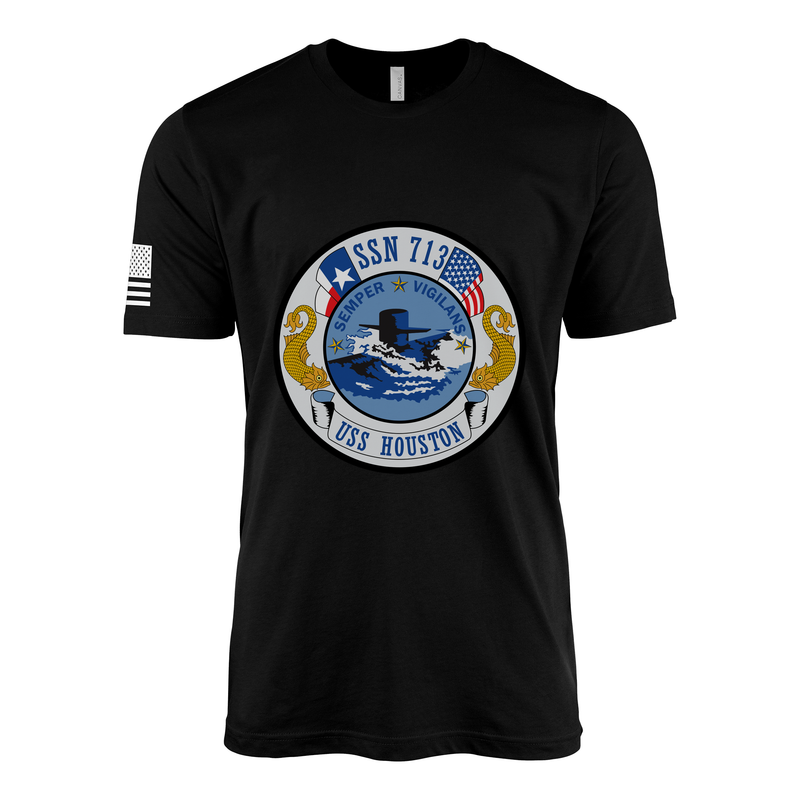 USS Houston (SSN-713) Submarine T-Shirt