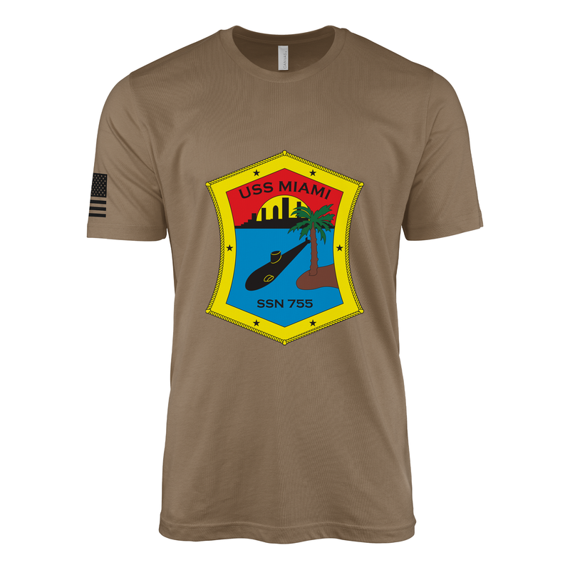 USS Miami (SSN-755) Submarine T-Shirt