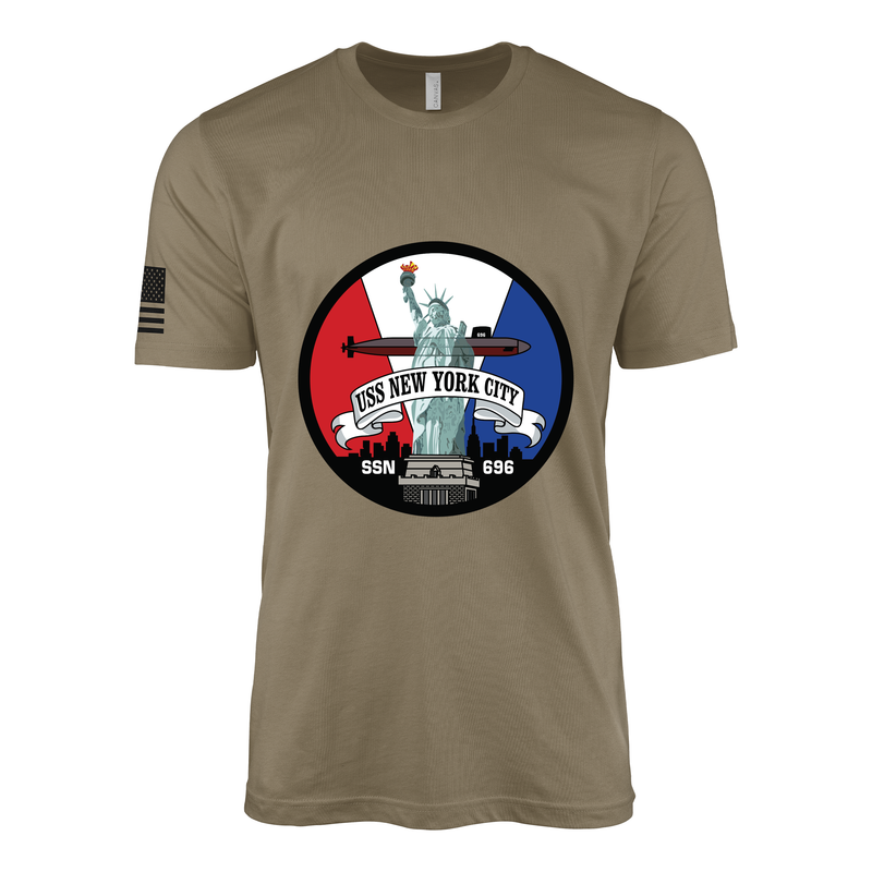 USS New York City (SSN-696) Submarine T-Shirt