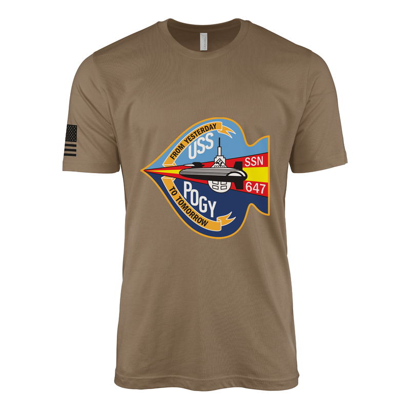 USS Pogy (SSN-647) Submarine T-Shirt
