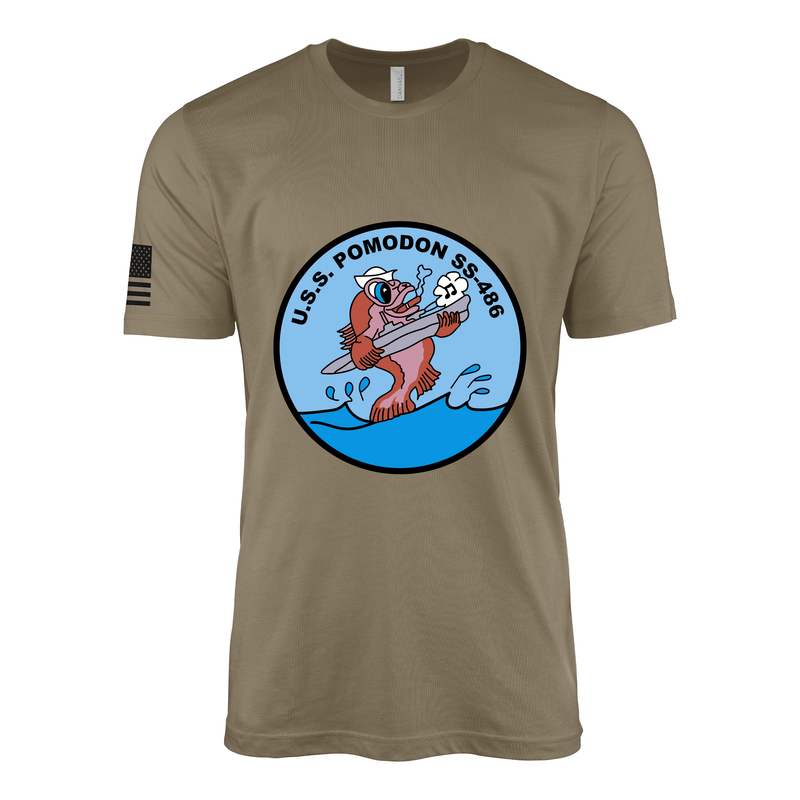 USS Pomodon (SS-486) Submarine T-Shirt