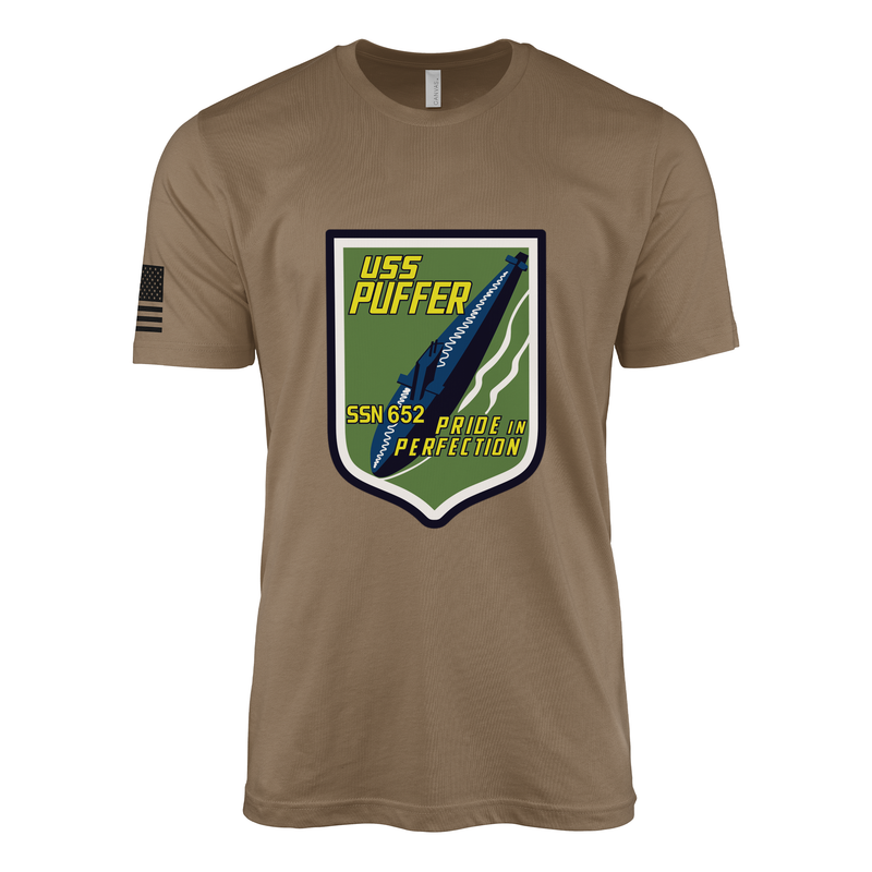USS Puffer (SSN-652) Submarine T-Shirt