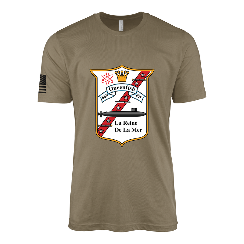 USS Queenfish (SSN-651) Submarine T-Shirt