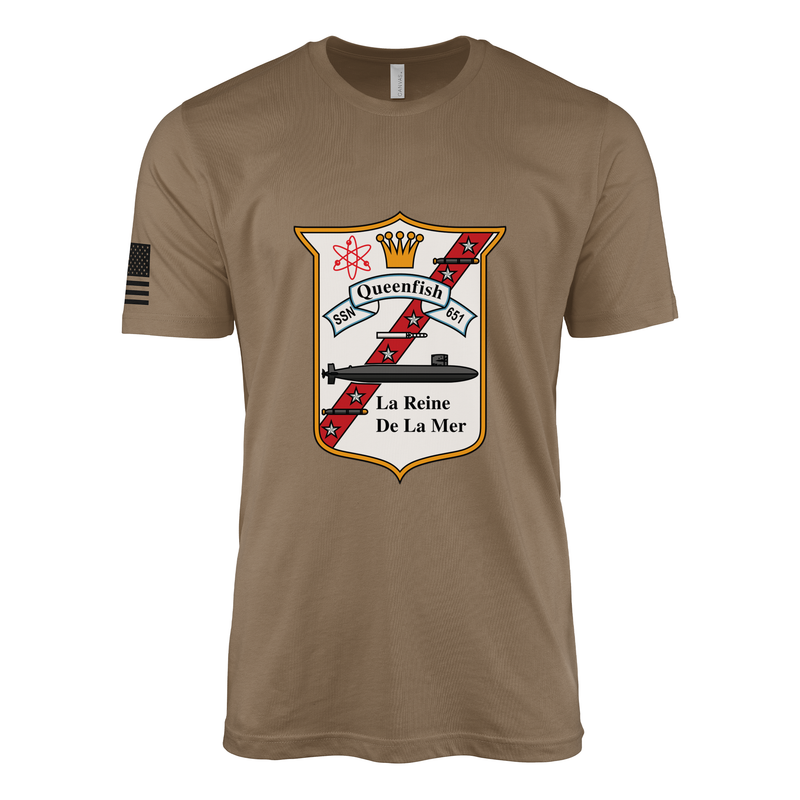 USS Queenfish (SSN-651) Submarine T-Shirt