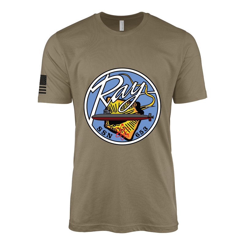 USS Ray (SSN-653) Submarine T-Shirt