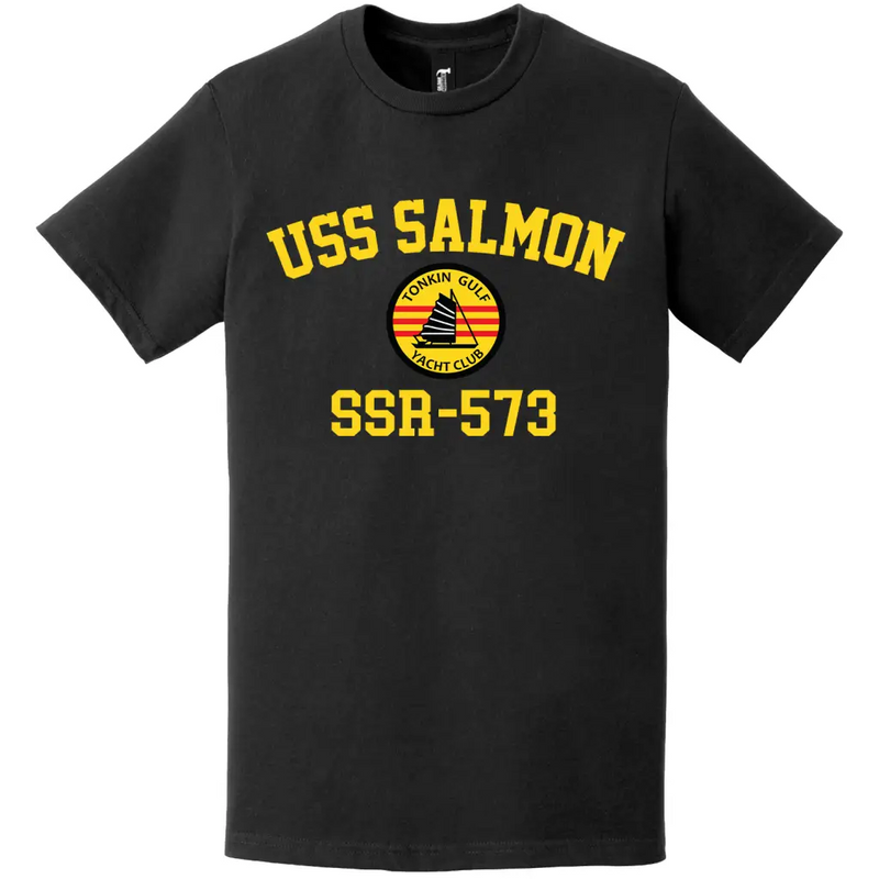 USS Salmon (SSR-573) Tonkin Gulf Yacht Club T-Shirt