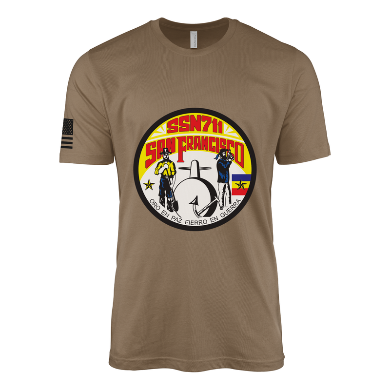 USS San Francisco (SSN-711) Submarine T-Shirt
