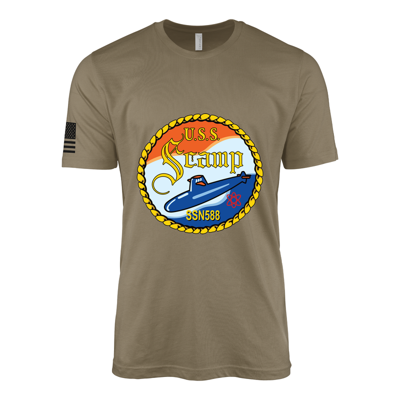 USS Scamp (SSN-588) Submarine T-Shirt