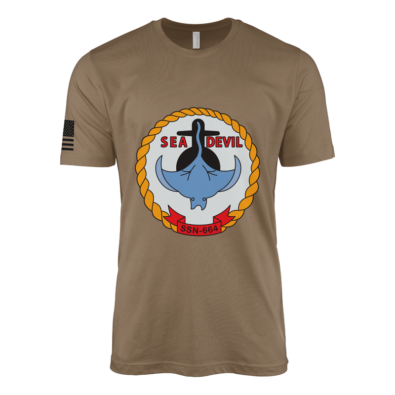 USS Sea Devil (SSN-664) Submarine T-Shirt