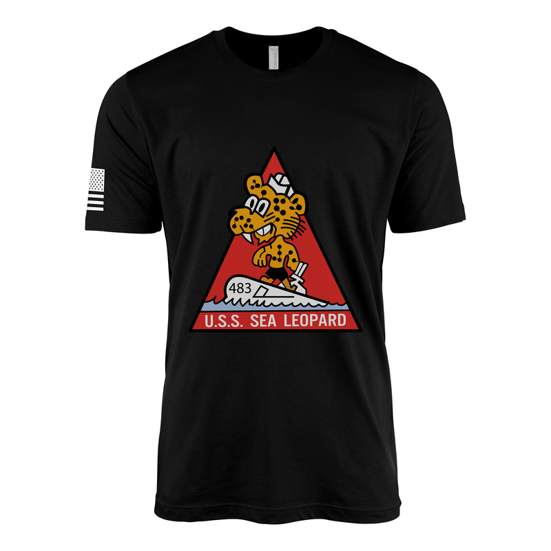 USS Sea Leopard (SS-483) Submarine T-Shirt